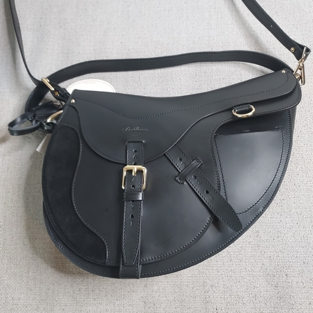 Boldrini Classic saddle bag-all leather - Picture 3 of 16